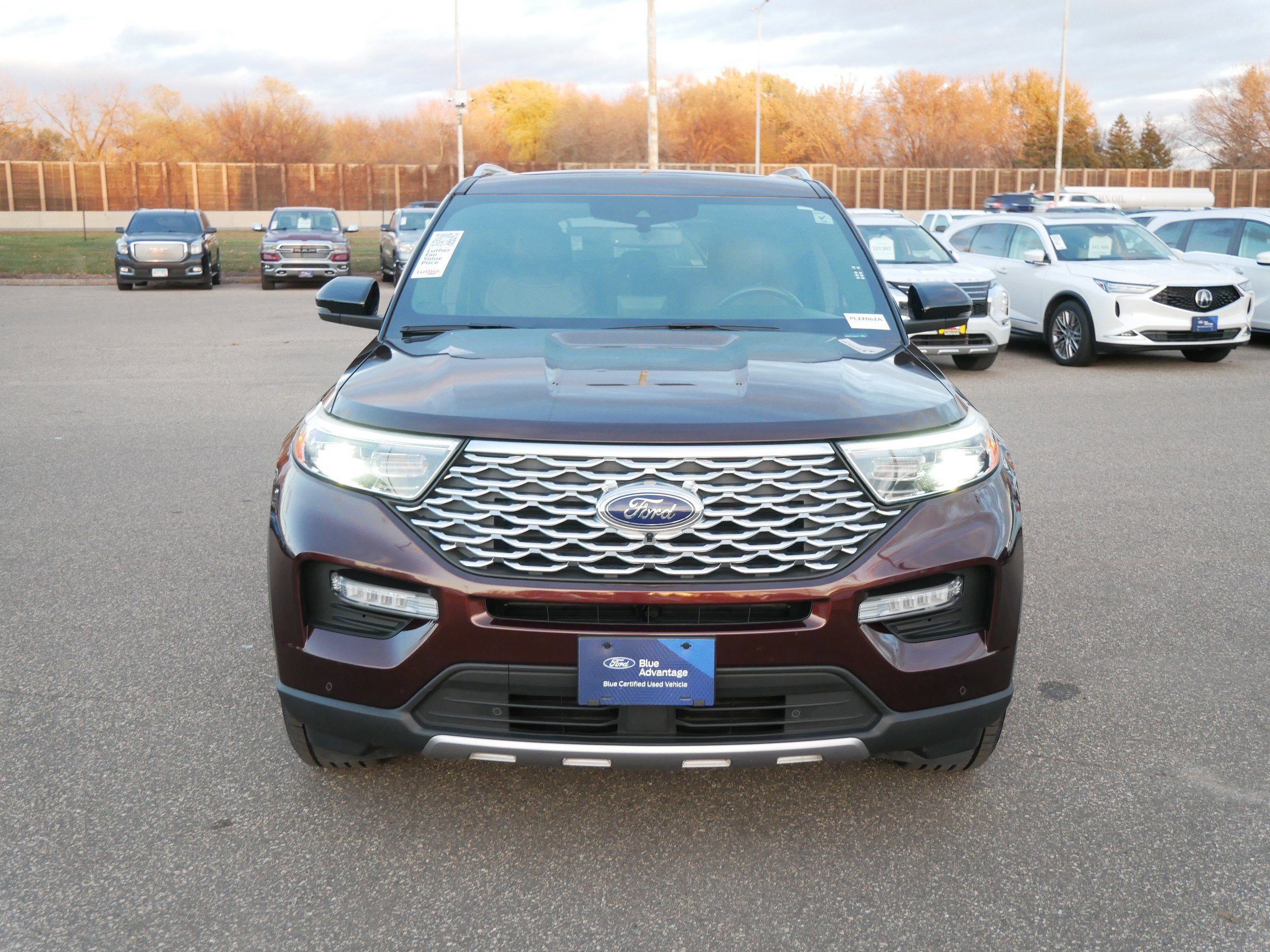 Certified 2020 Ford Explorer Platinum with VIN 1FM5K8HC1LGA06717 for sale in Coon Rapids, Minnesota