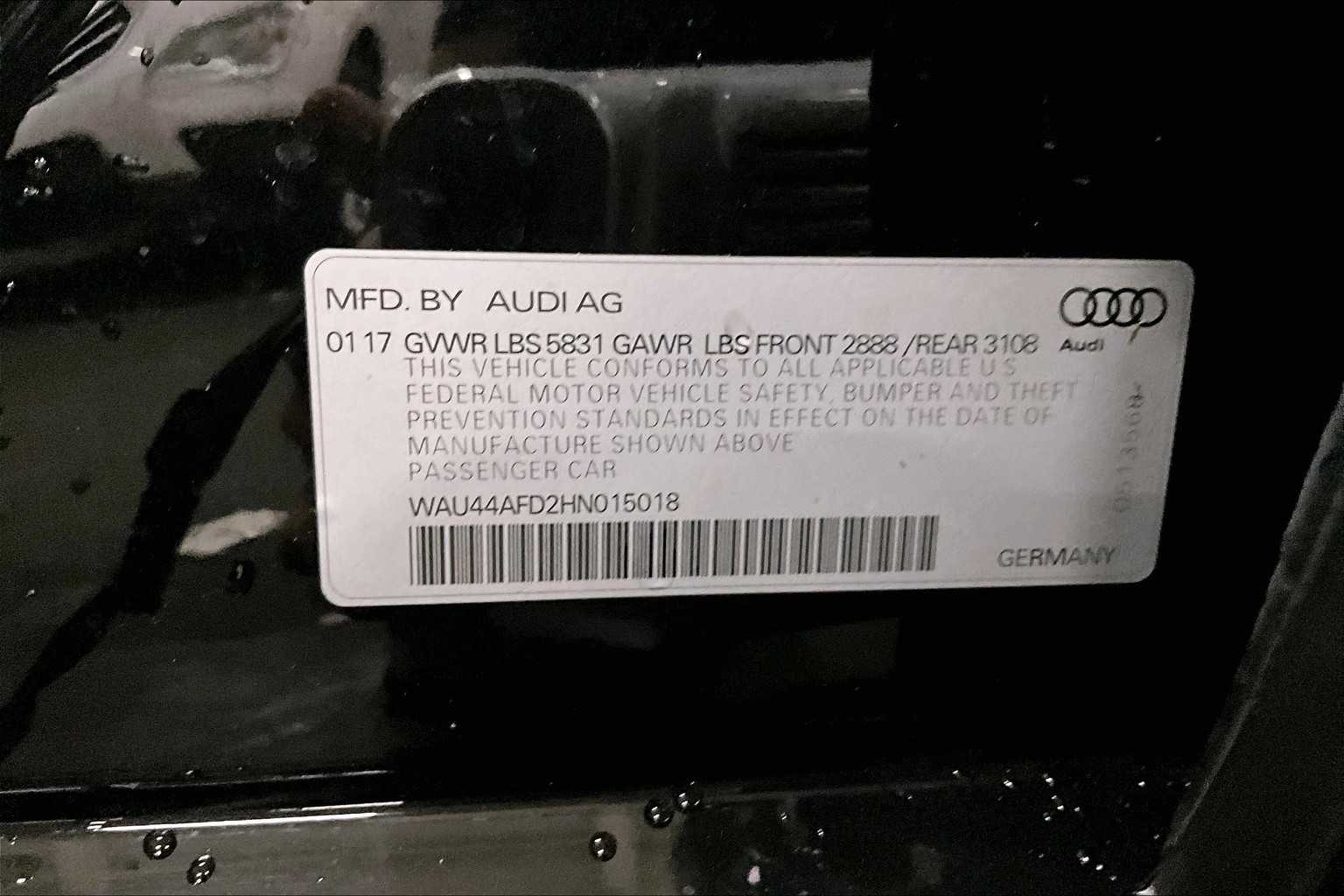 2017 Audi A8 L 3.0T photo 35