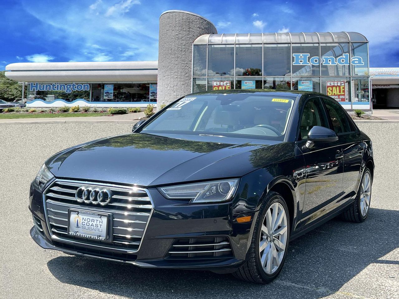 Used 2017 Audi A4 Premium with VIN WAUGNAF42HN008998 for sale in Huntington, NY