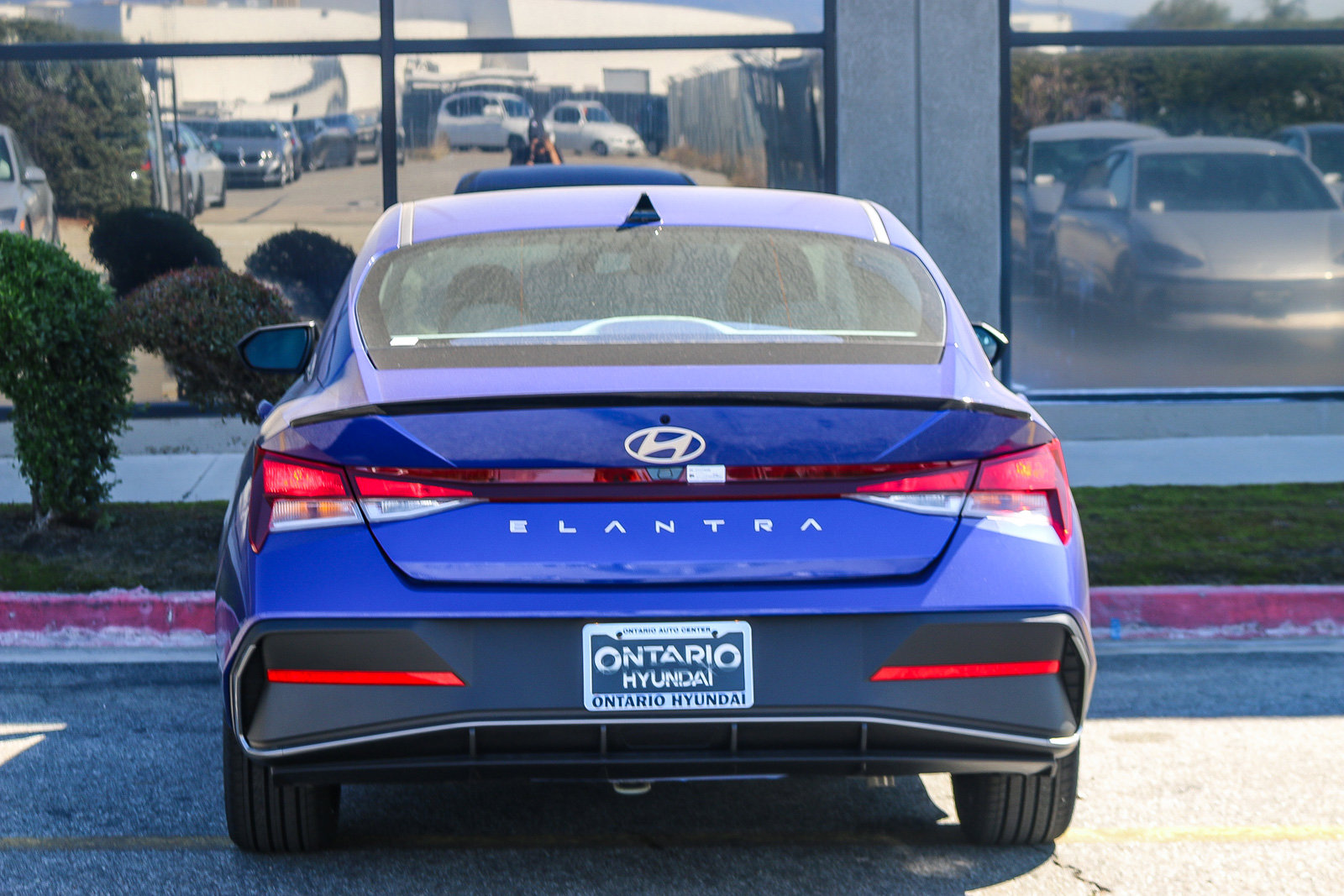 New 2025 Intense Blue Hyundai SEL Sport image 7