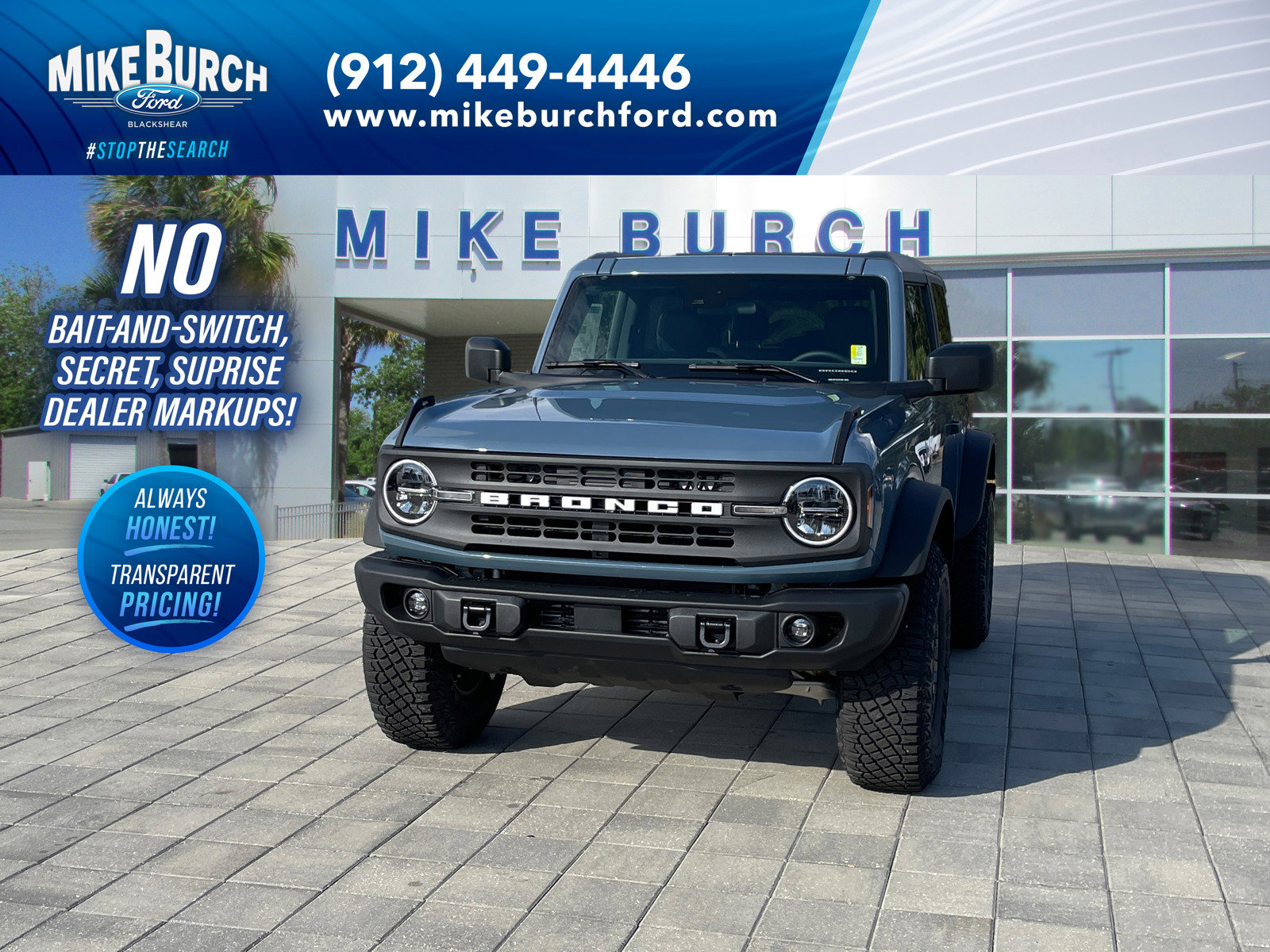 New 2024 Azure Gray Metallic Tri-Coat – Extra Cost Ford Black Diamond™ image 1