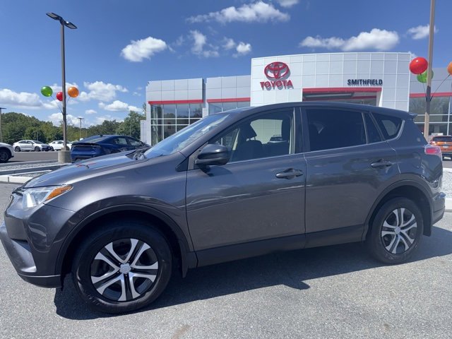 Used 2018 Toyota RAV4 LE with VIN JTMBFREV6JJ198188 for sale in Smithfield, RI