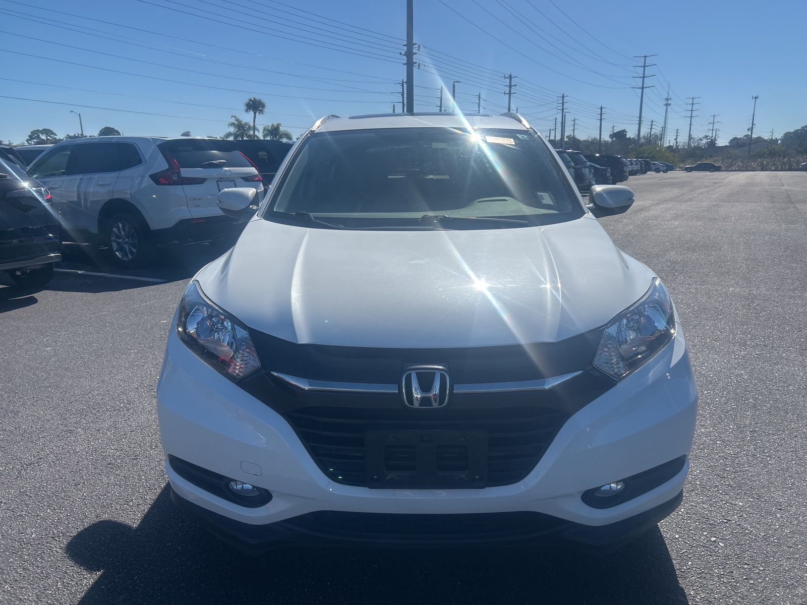 Used 2016 Honda HR-V EX-L with VIN 3CZRU5H7XGM731059 for sale in Port Richey, FL