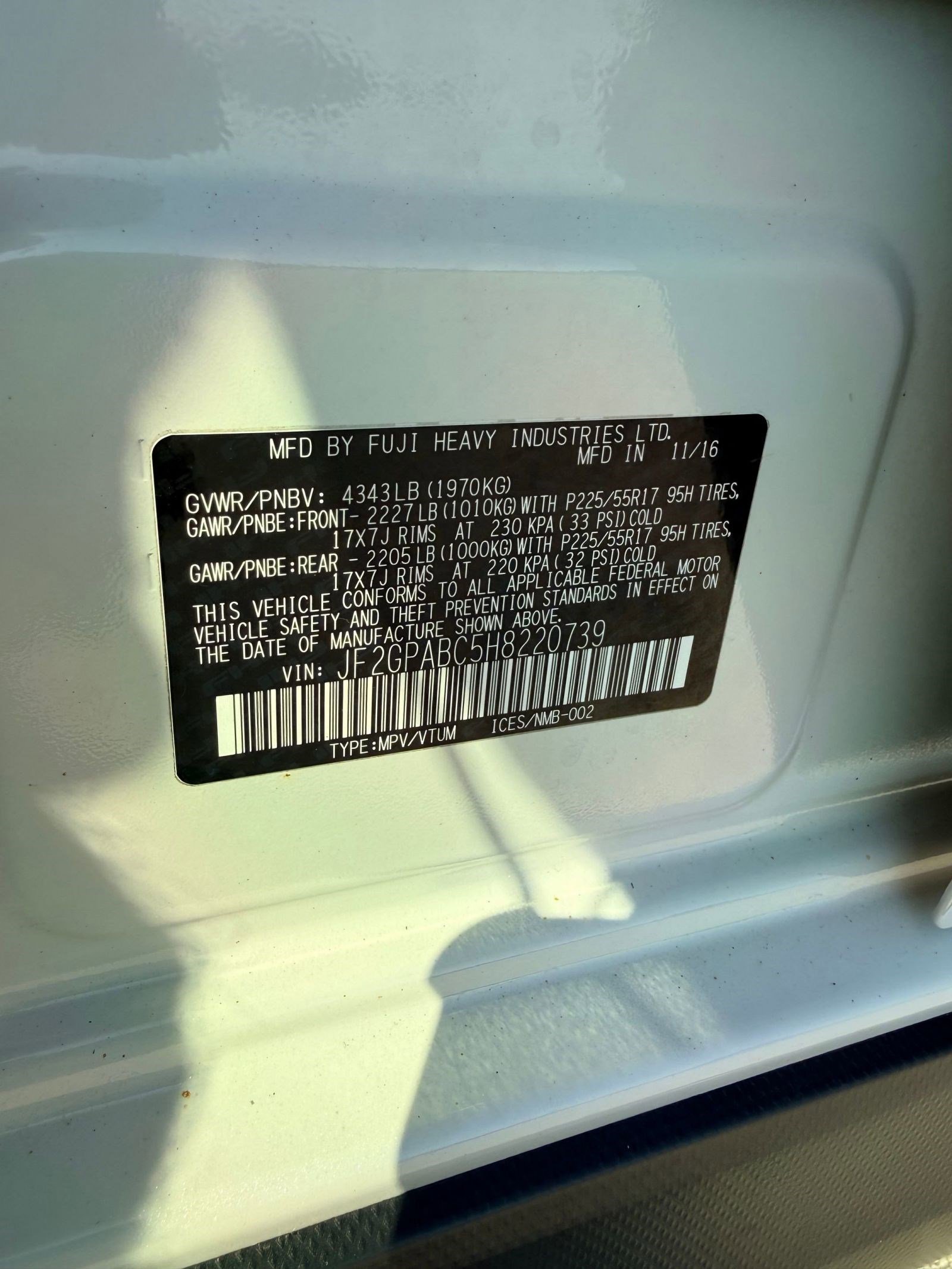2017 Subaru Crosstrek 2.0i Premium photo 21