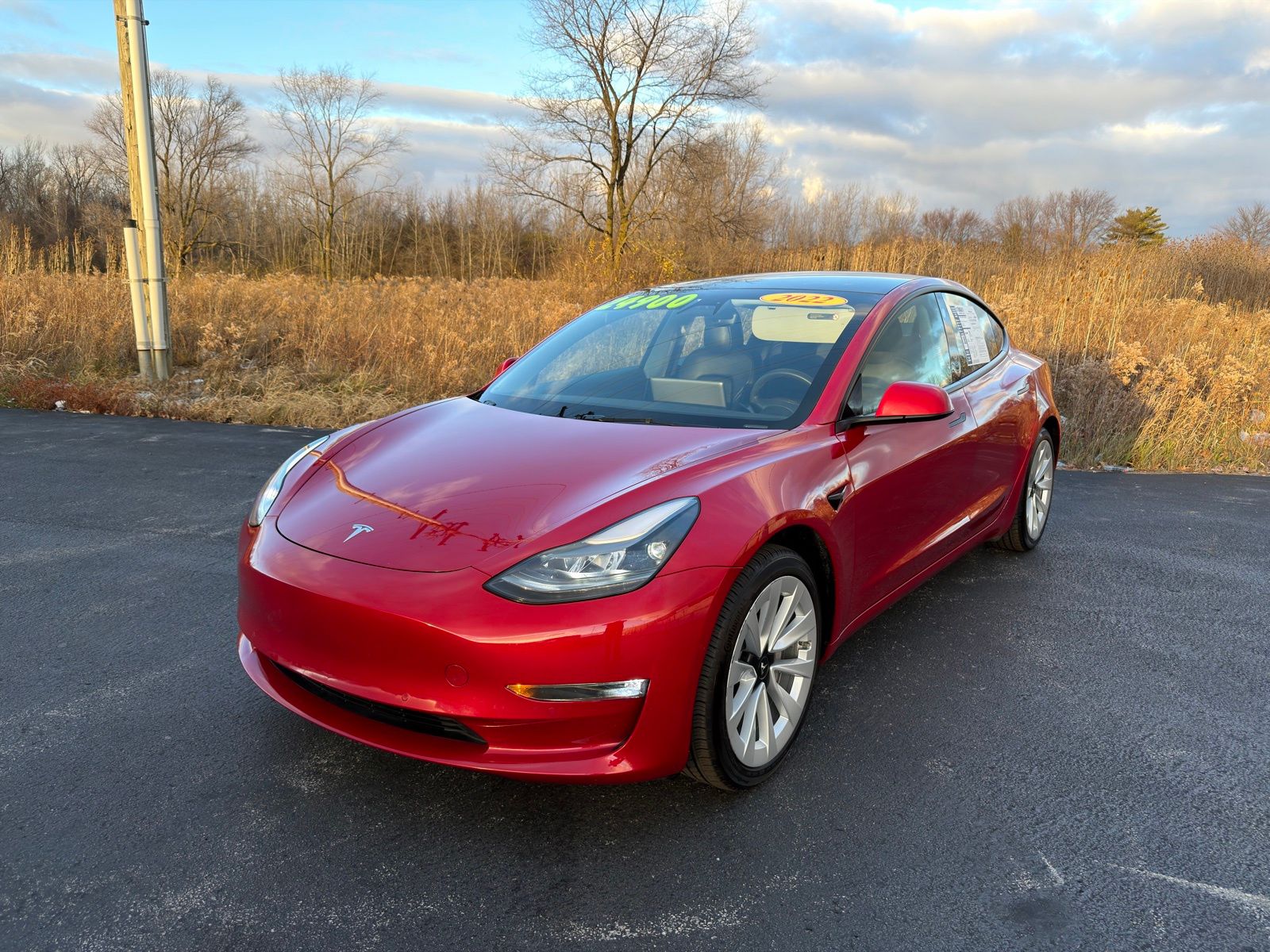 Used 2022 Tesla Model 3 Long Range with VIN 5YJ3E1EB6NF119310 for sale in Lima, OH