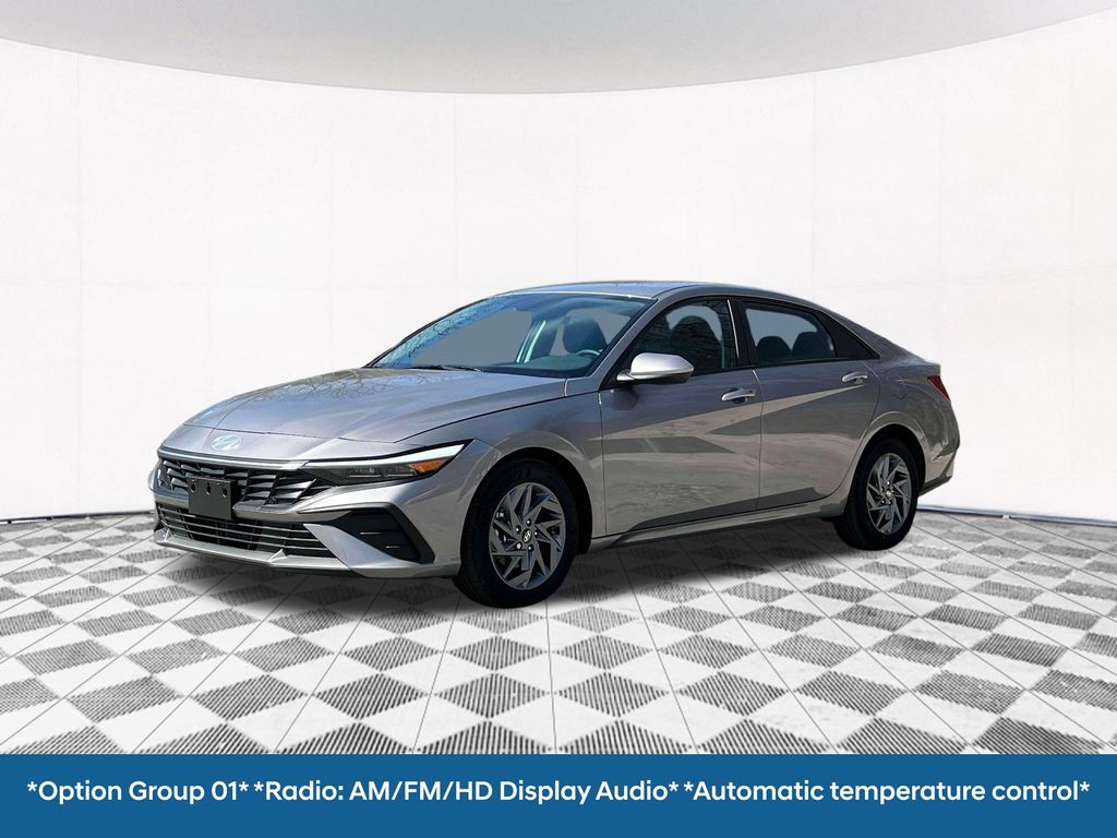 2025 Hyundai Elantra Hybrid Blue photo 2