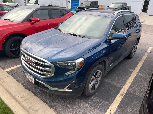 Used 2021 GMC Terrain SLT with VIN 3GKALVEV7ML305022 for sale in Shakopee, Minnesota