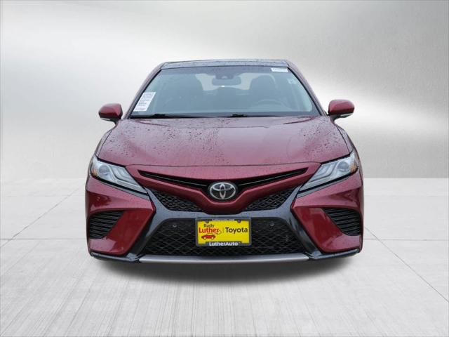Certified 2018 Toyota Camry XSE with VIN 4T1B61HK0JU661150 for sale in Golden Valley, Minnesota