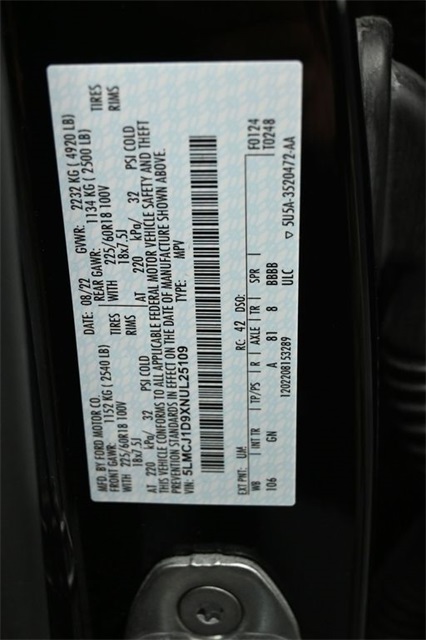 2022 LINCOLN CORSAIR - Image 32