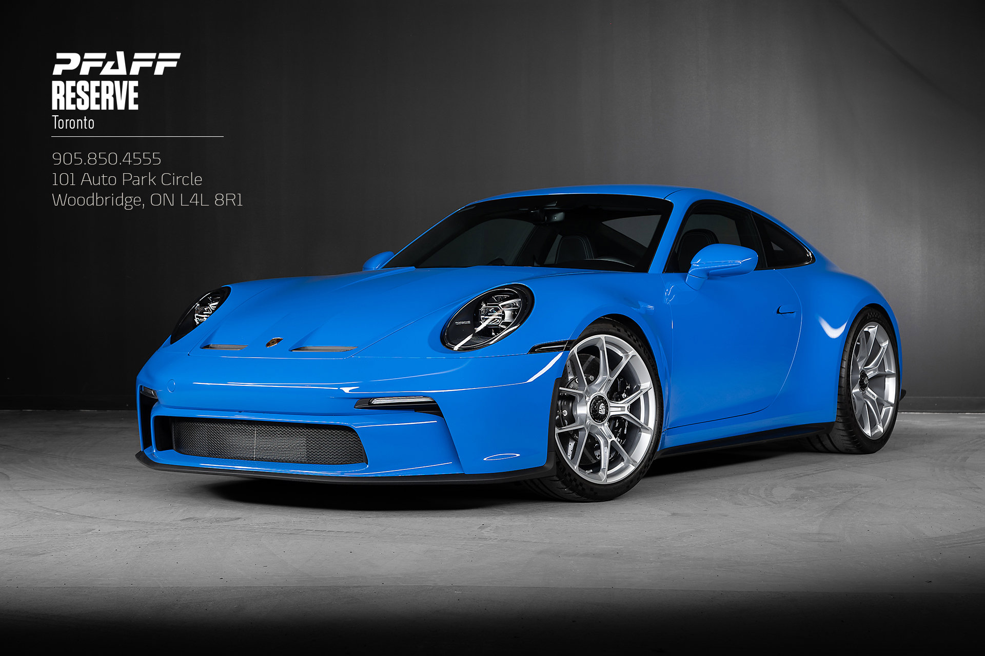 Used 2022 Shark Blue Porsche GT3 with Touring Package image 2