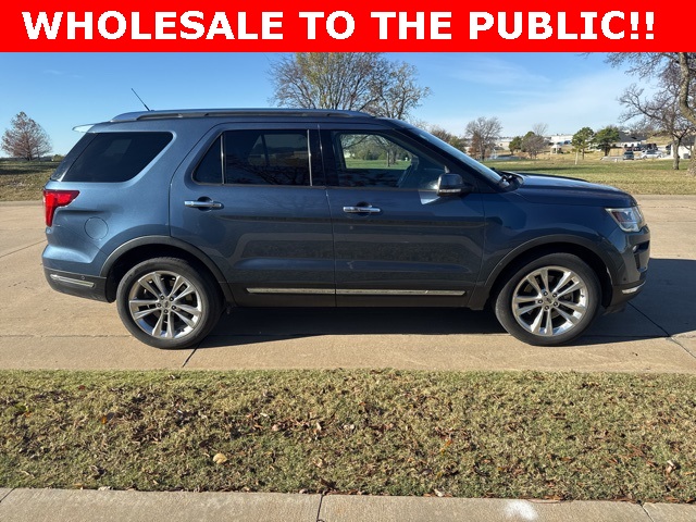 Used 2018 Ford Explorer Limited with VIN 1FM5K8F89JGB99534 for sale in Broken Arrow, OK