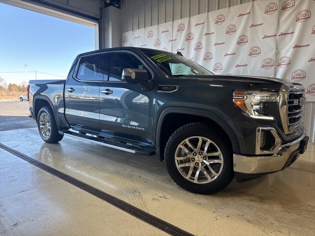 Used 2019 GMC Sierra 1500 SLT with VIN 3GTU9DED0KG277238 for sale in Kansas City
