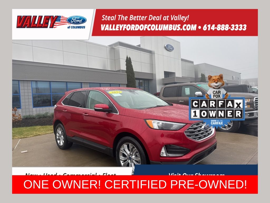 2022 Ford Edge Titanium's photo