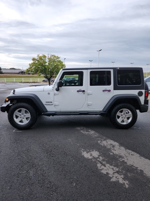Used 2014 Jeep Wrangler Unlimited Sport with VIN 1C4BJWDG3EL249978 for sale in Poteau, OK