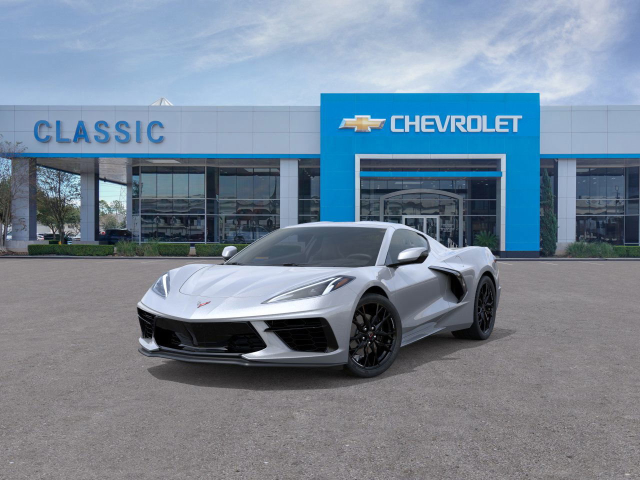 2026 Chevrolet Corvette Stingray 1LT Gray at Classic Elite Chevrolet Hwy 6