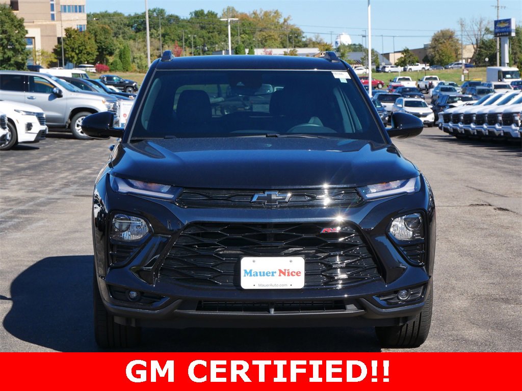 Certified 2023 Chevrolet TrailBlazer RS with VIN KL79MUSL8PB086759 for sale in Inver Grove Heights, Minnesota