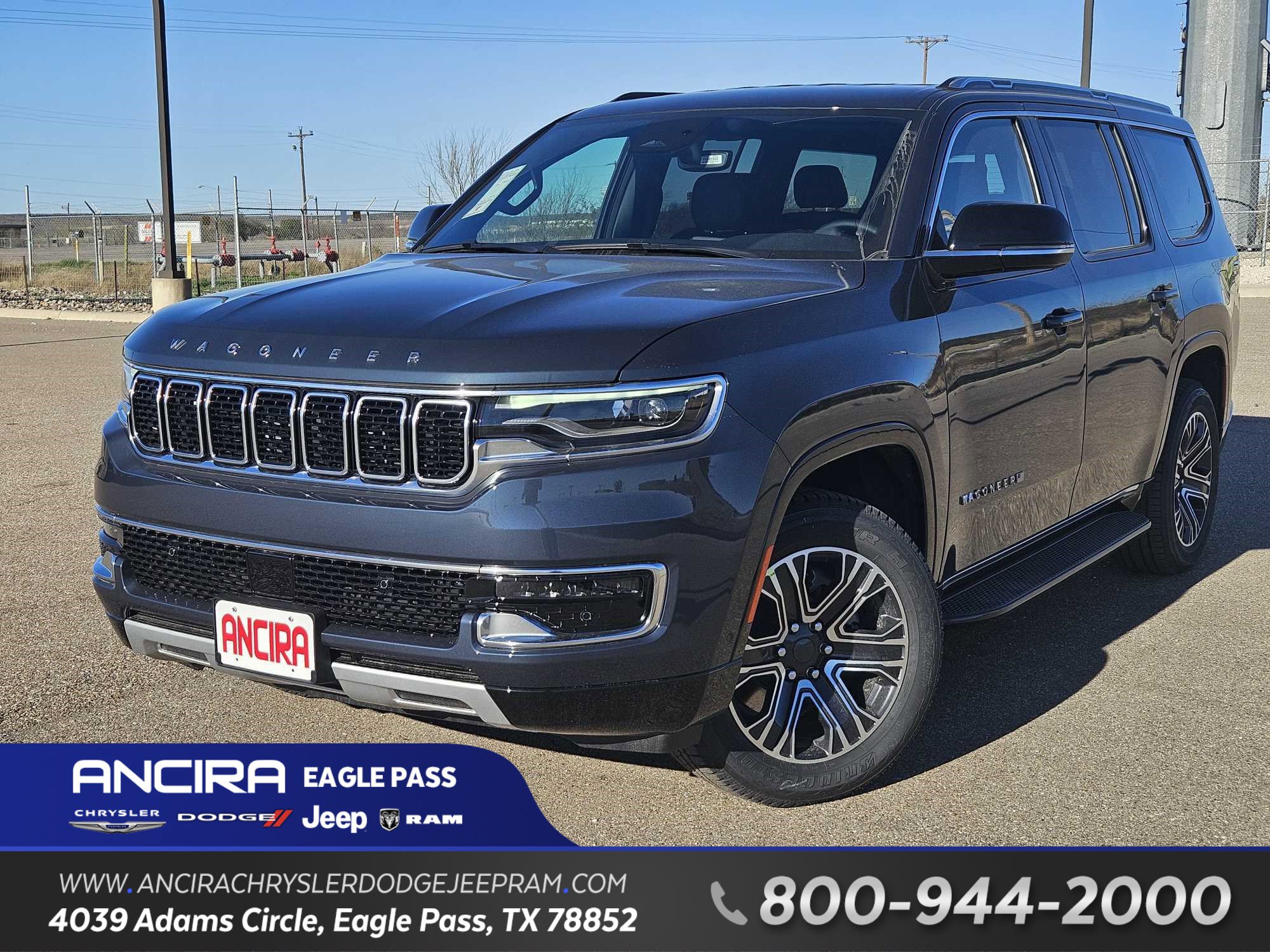 New 2024 Jeep Wagoneer Series II Sport Utility in San Antonio 122028 Ancira Auto Group