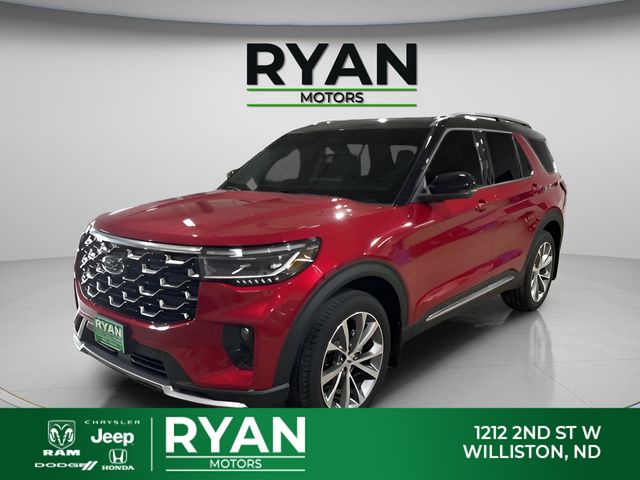 2025 Ford Explorer Platinum's photo
