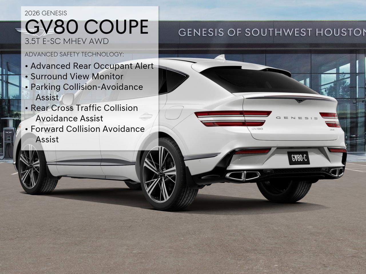 2026 Genesis GV80 Coupe 3.5T photo 3