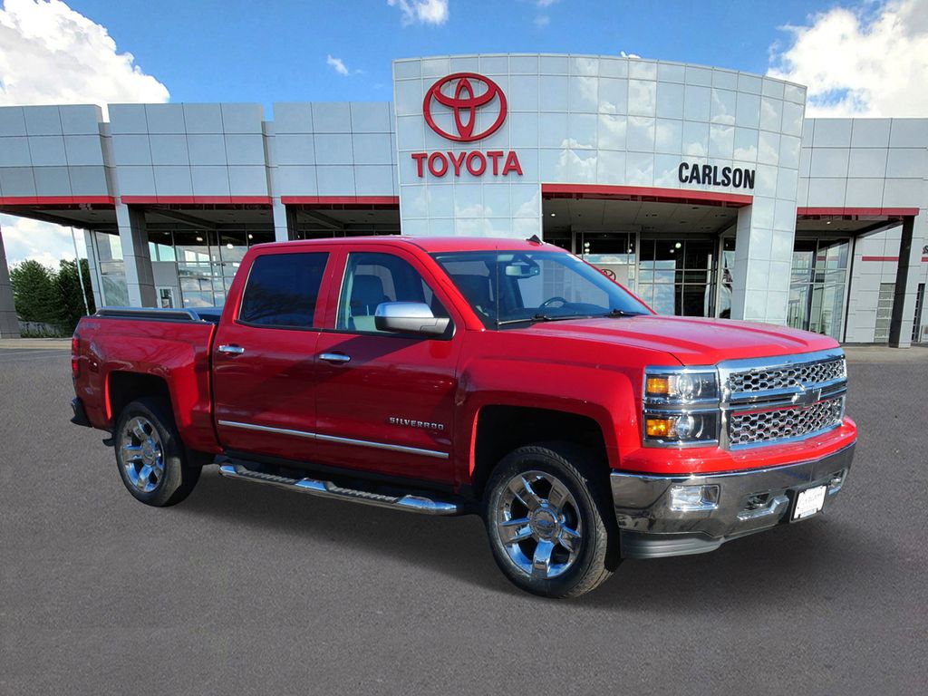 Used 2014 Chevrolet Silverado 1500 LTZ with VIN 3GCUKSEC7EG431142 for sale in Minneapolis, Minnesota