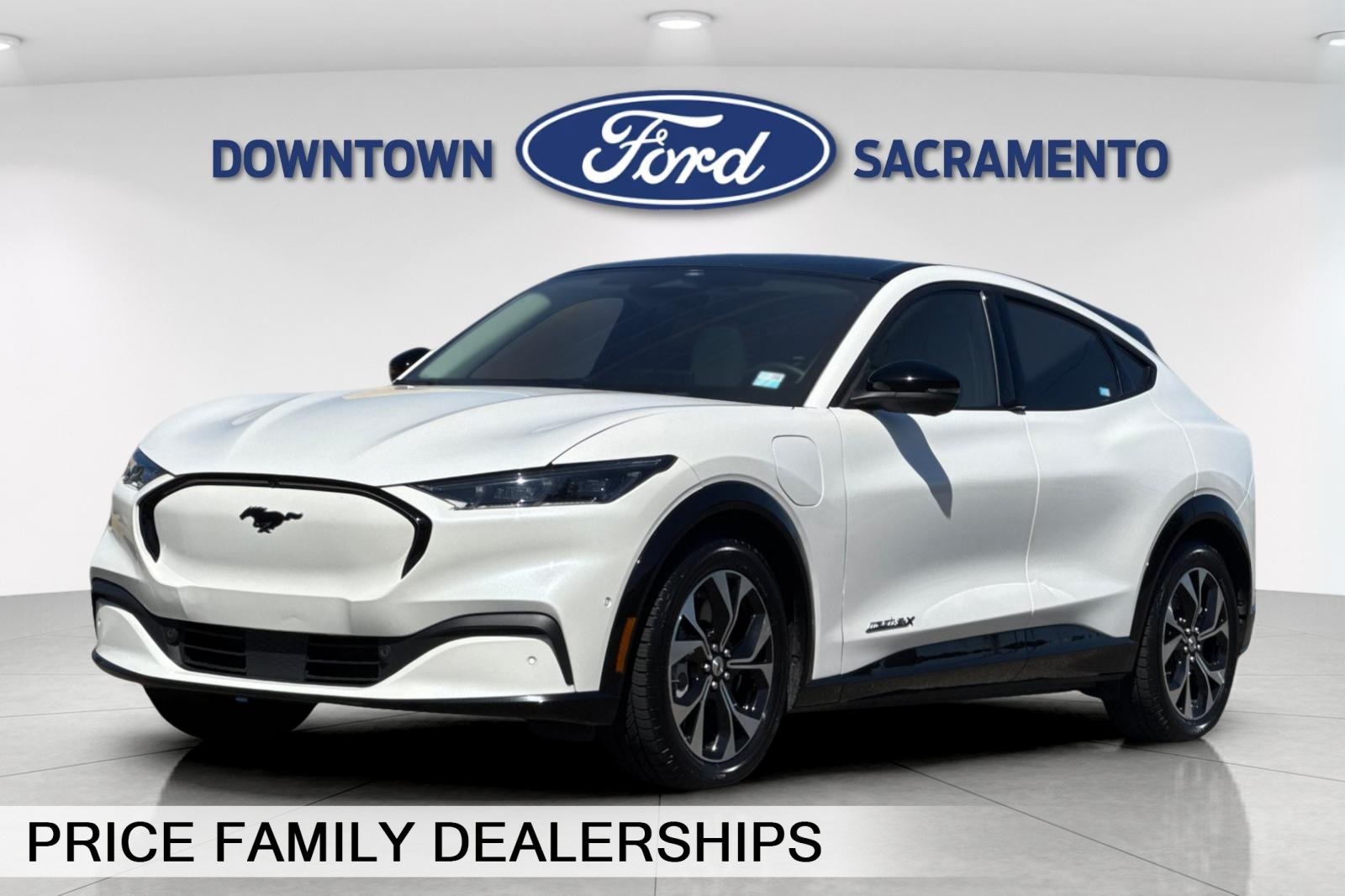 Certified 2021 Ford Mustang Mach-E Premium AWD with VIN 3FMTK3SU9MMA62536 for sale in Sacramento, CA