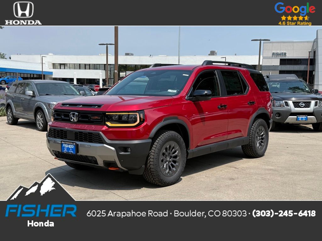 New 2026 Radiant Red Metallic II Honda TrailSport image 1