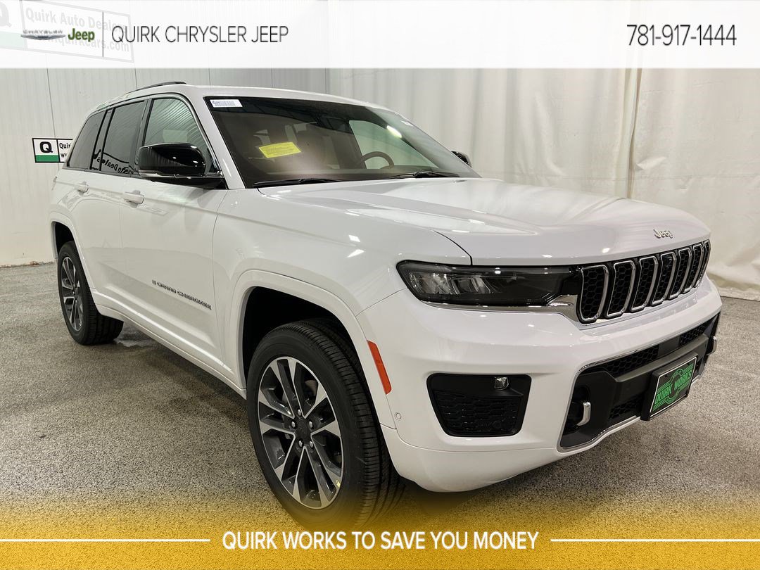 New 2025 Bright White Clearcoat Jeep Overland image 1