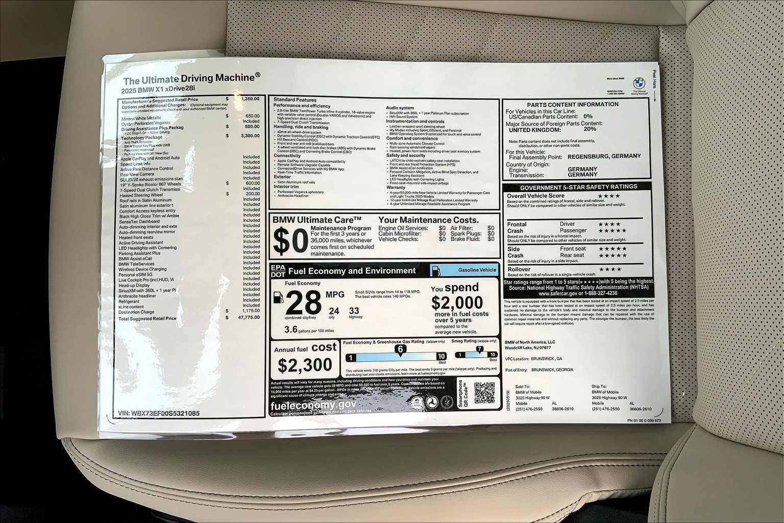 2025 Bmw X1 XDrive28i photo 16