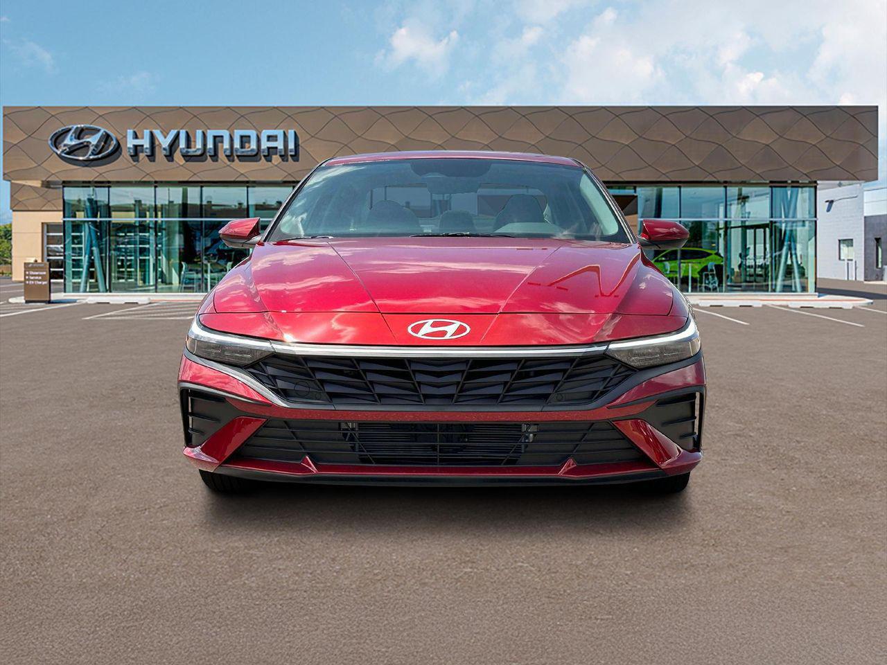 2025 Hyundai Elantra Hybrid Blue photo 12