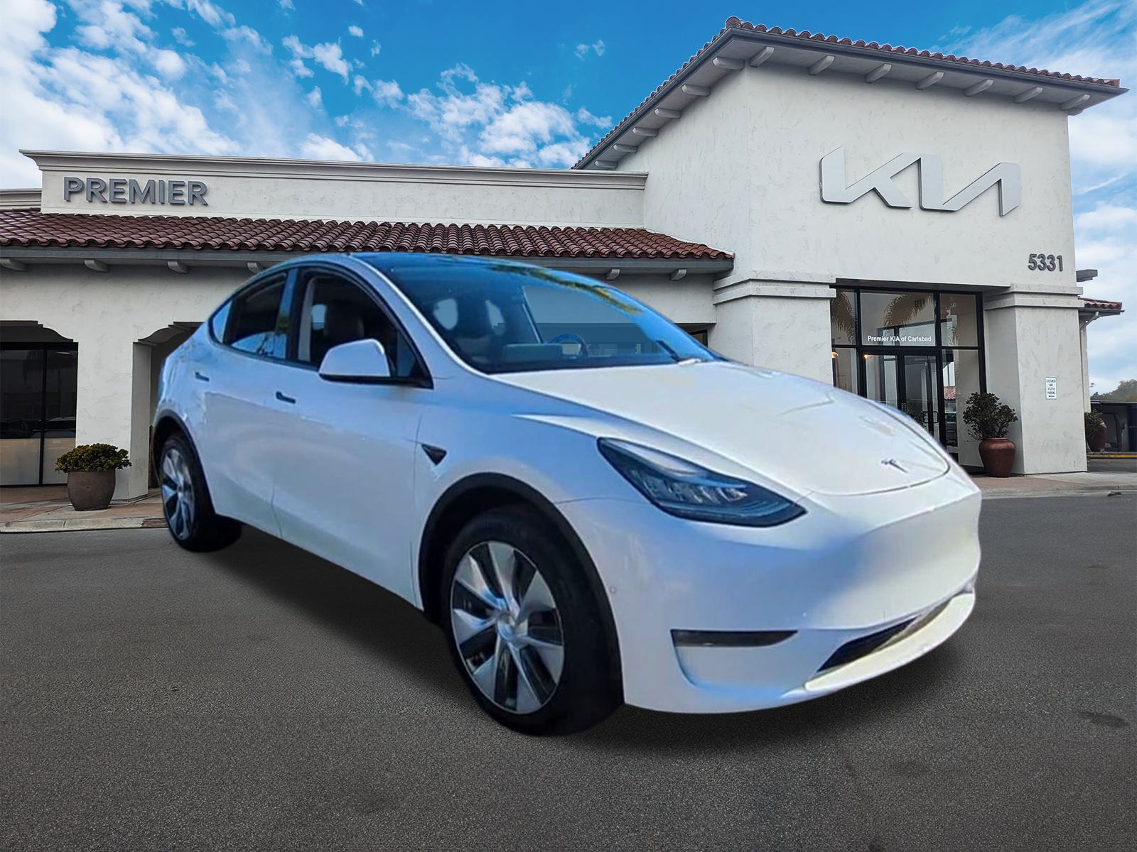 Used 2022 Tesla Model Y Long Range with VIN 7SAYGDEE7NF365197 for sale in Carlsbad, CA
