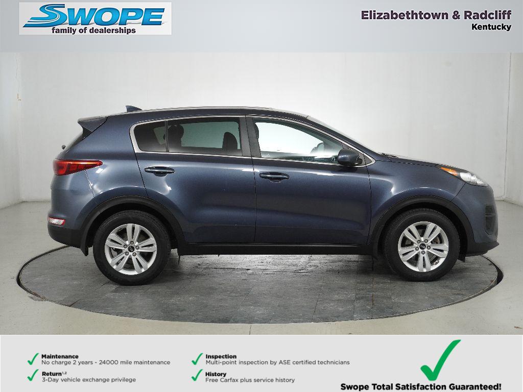 Used 2018 Kia Sportage LX with VIN KNDPM3AC8J7486692 for sale in Radcliff, KY