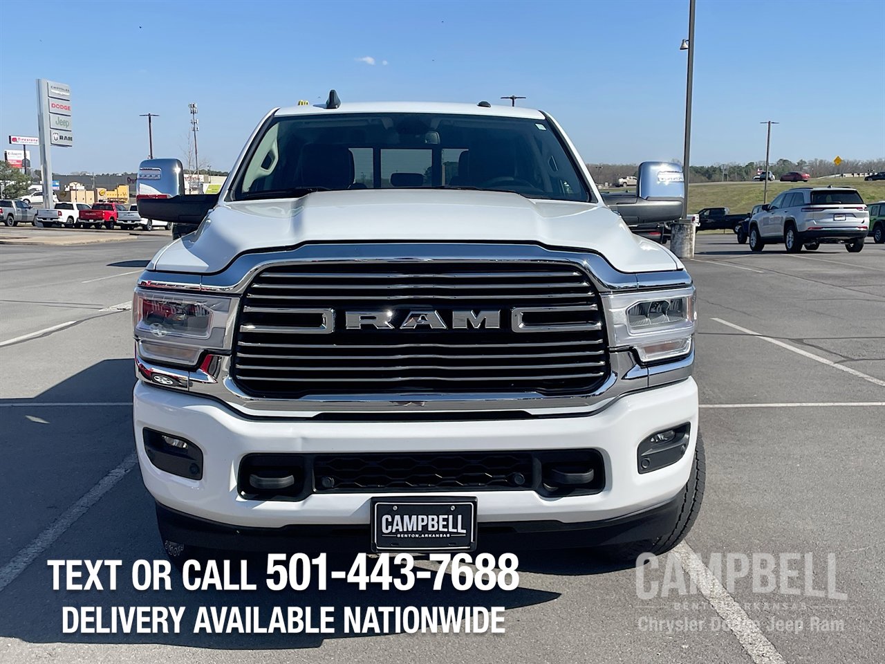 Used 2024 RAM Ram 2500 Pickup Laramie with VIN 3C6UR5FL7RG159989 for sale in Little Rock