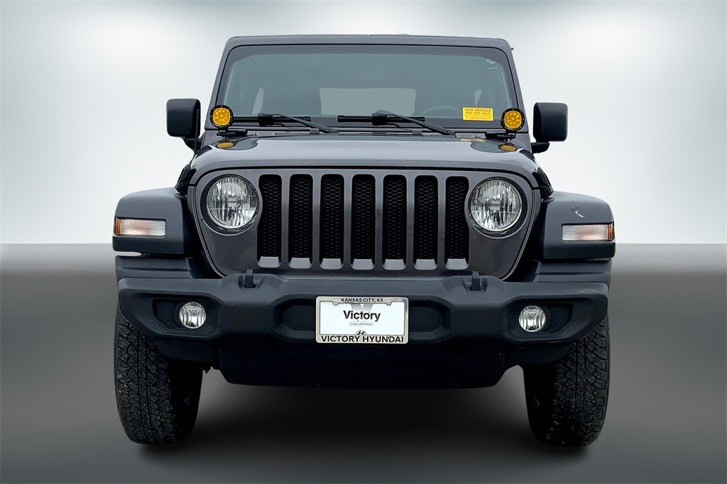 Used 2020 Jeep Wrangler Unlimited Sport S with VIN 1C4HJXDN5LW347422 for sale in Kansas City