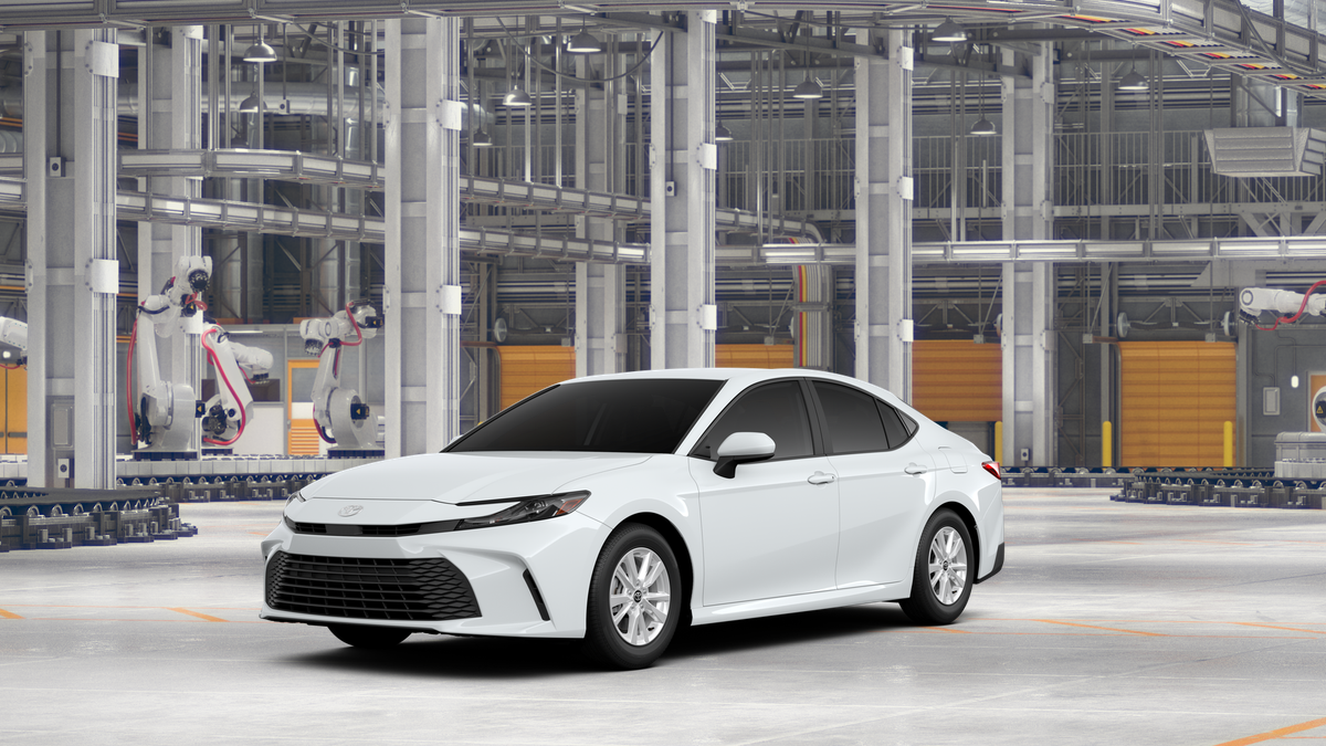 New 2025 Ice Cap Toyota LE image 1