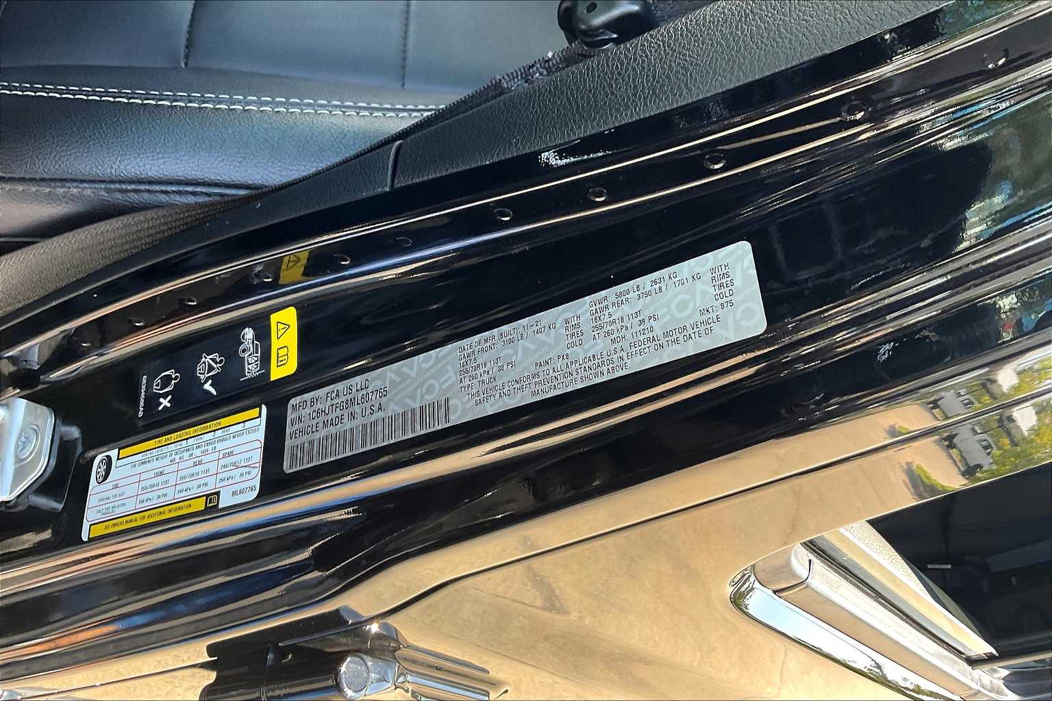 2021 Jeep Gladiator Overland photo 30
