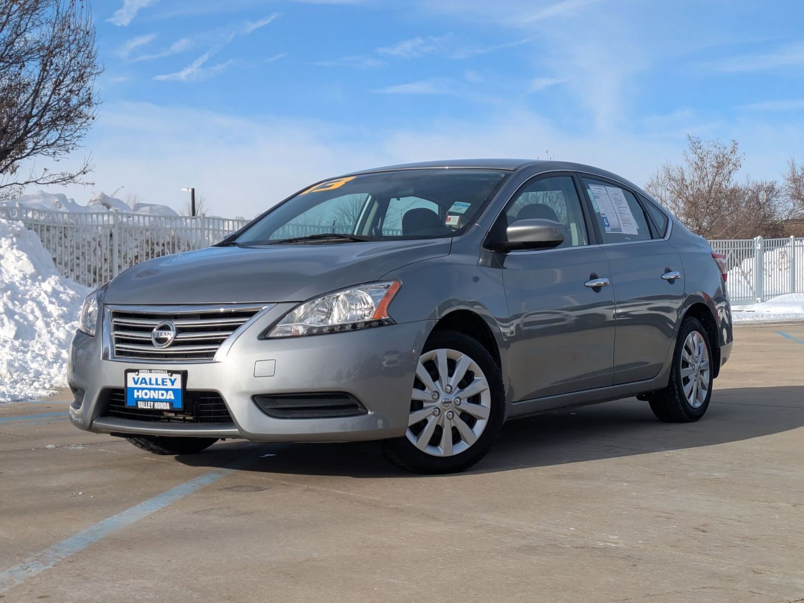 Used 2013 Nissan Sentra SV with VIN 3N1AB7AP5DL691122 for sale in Aurora, IL