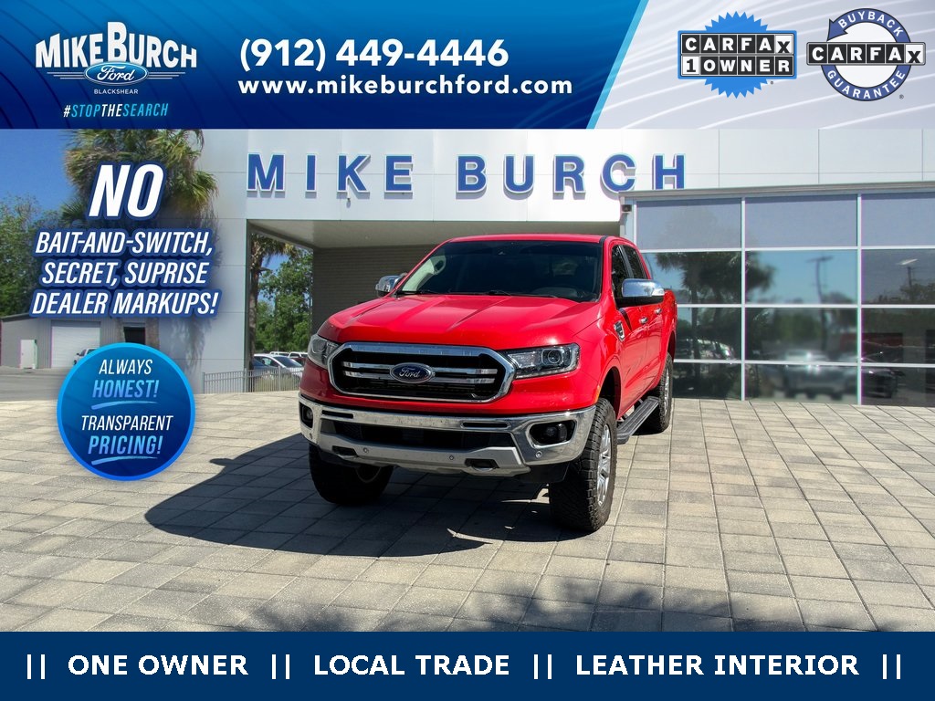 Used 2023 Race Red Ford Lariat image 1