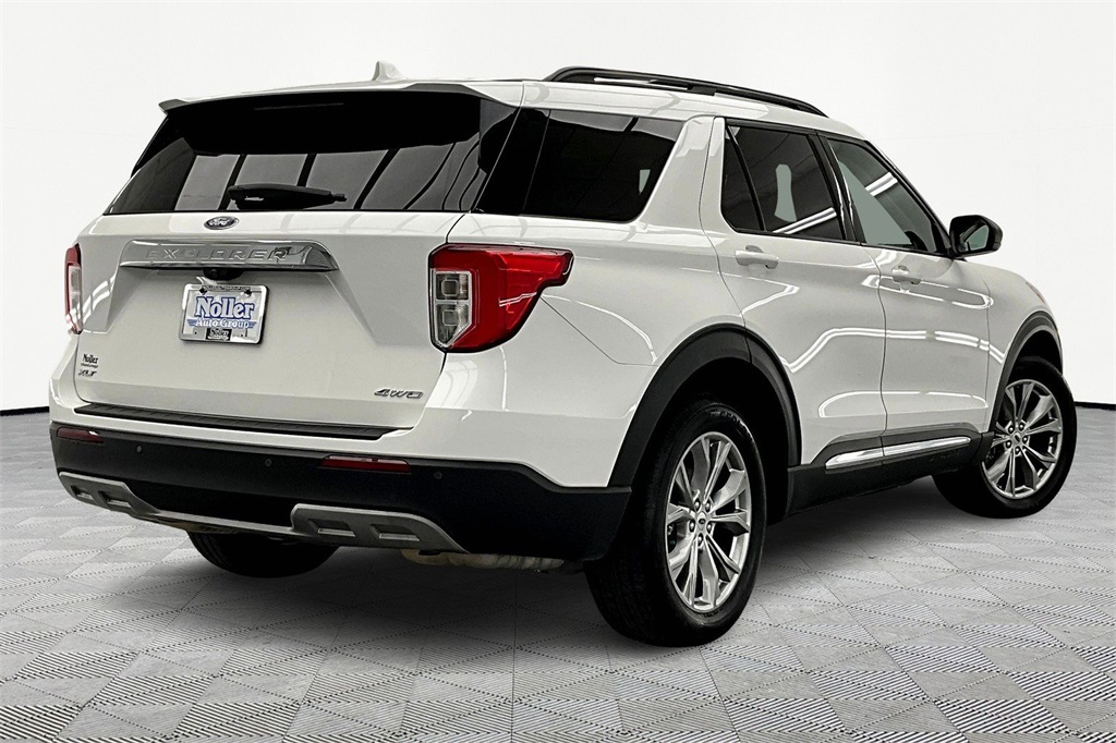 Used 2022 Ford Explorer XLT with VIN 1FMSK8DHXNGA87627 for sale in Kansas City
