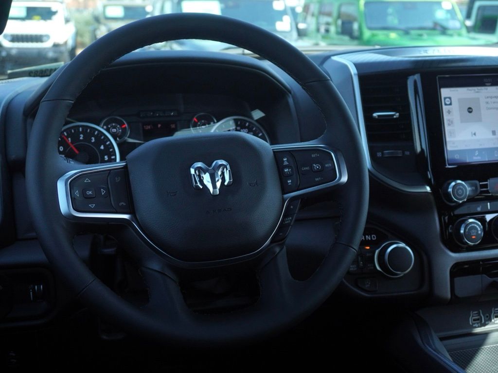 New 2026 Granite Crystal Metallic Clear-Coat Exterior Paint RAM Big Horn Sport Appearance Edition image 28