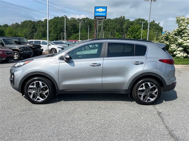 Used 2022 Kia Sportage EX with VIN KNDPNCAC4N7985539 for sale in Arden, NC