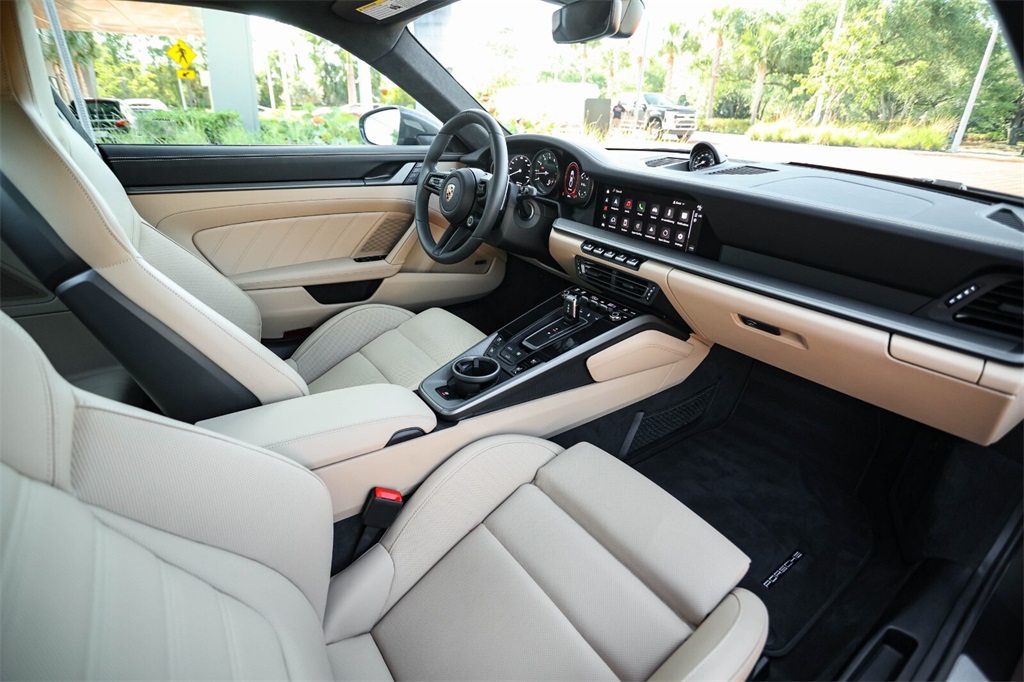 Used 2024 Agate Grey Metallic Porsche Carrera image 37