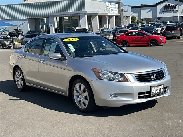 Used 2010 Honda Accord EX-L V6 with VIN 1HGCP3F83AA007724 for sale in El Cajon, CA