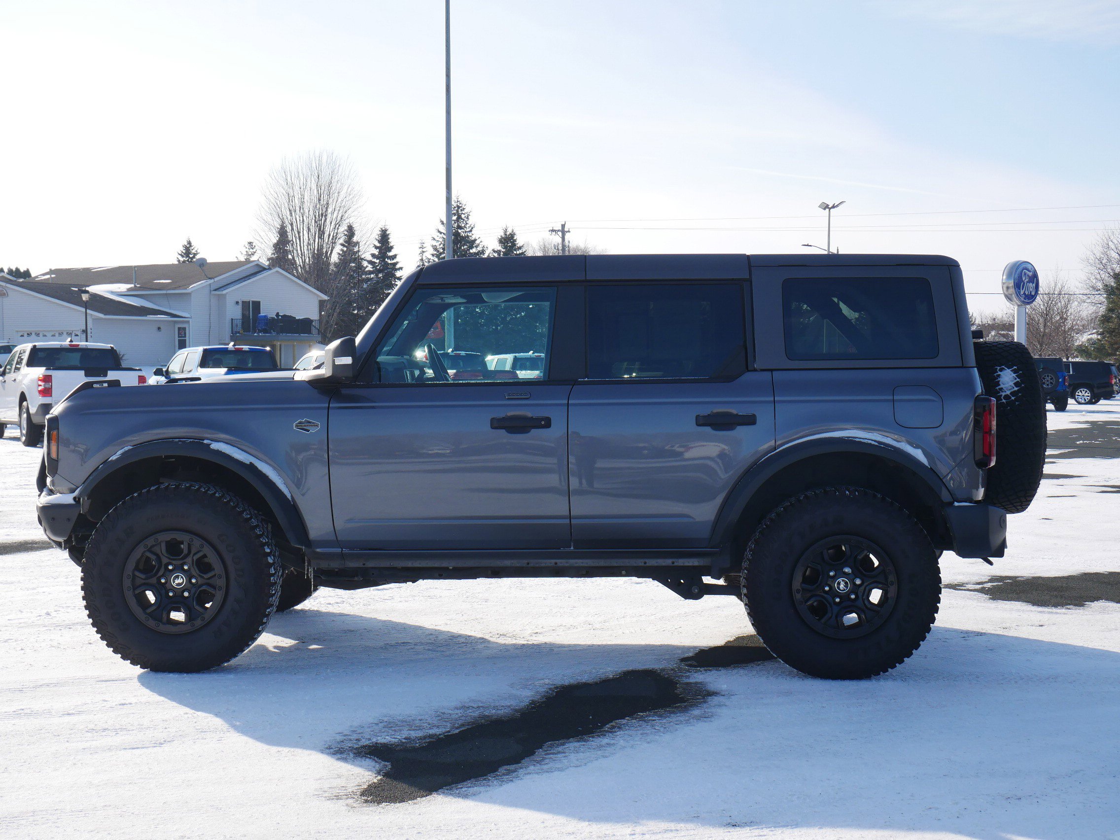Used 2022 Ford Bronco 4-Door Wildtrak with VIN 1FMEE5DP4NLA77760 for sale in Hastings, Minnesota