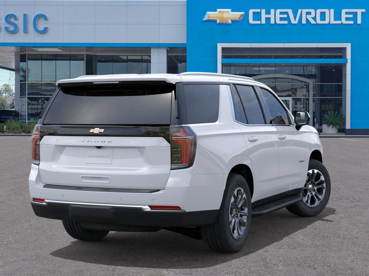2025 Chevrolet Tahoe LS White at Classic Elite Chevrolet Sugar Land