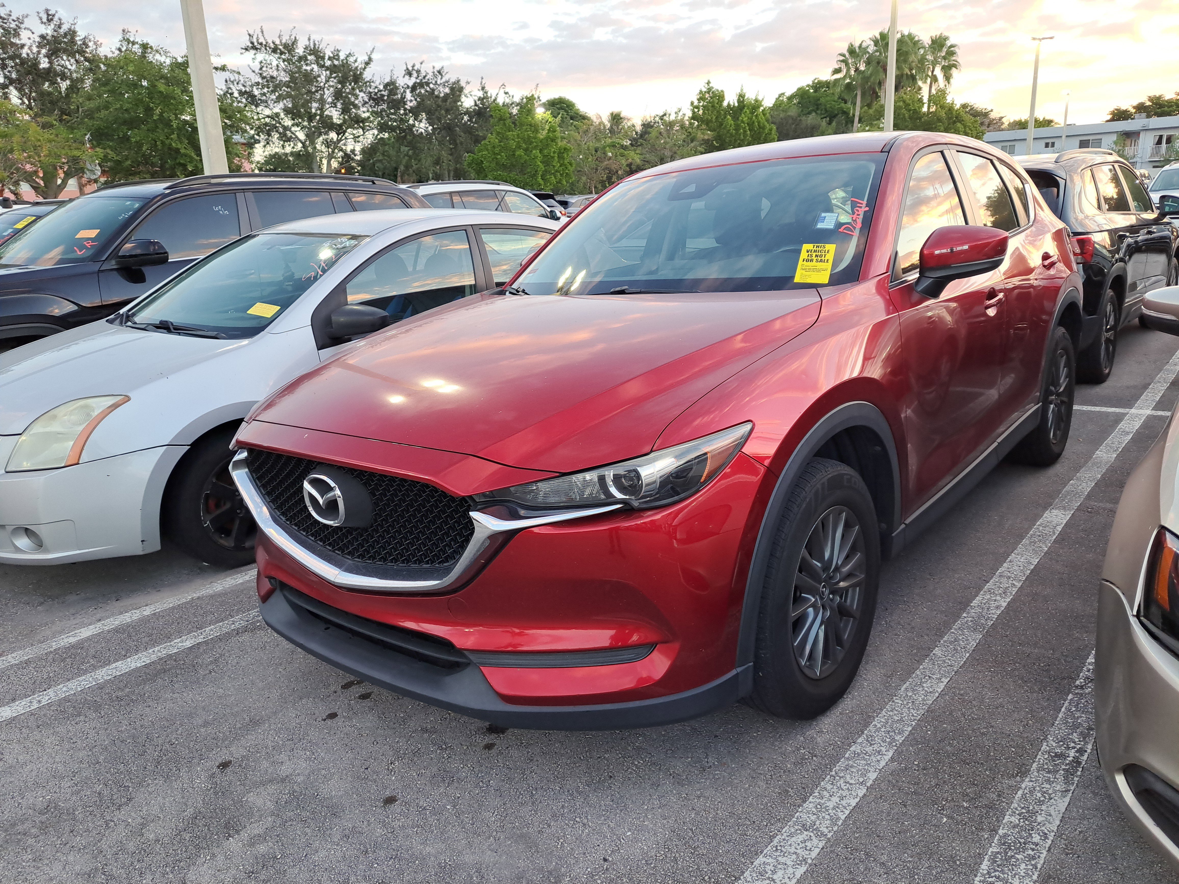 Used 2019 Mazda CX-5 Sport with VIN JM3KFABM8K1515636 for sale in Opa-locka, FL
