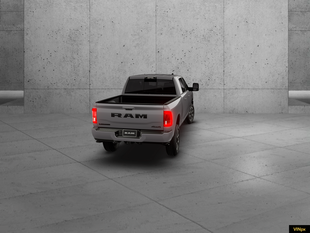 New 2026 Ceramic Gray Clear-Coat Exterior Paint RAM Laramie Night Edition image 7