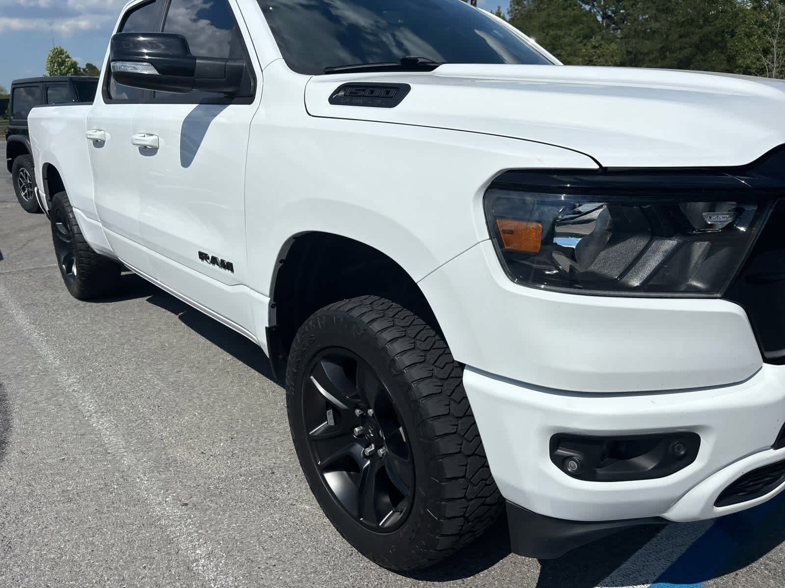 Used 2021 RAM Ram 1500 Pickup Big Horn/Lone Star with VIN 1C6SRFBT7MN615153 for sale in Little Rock