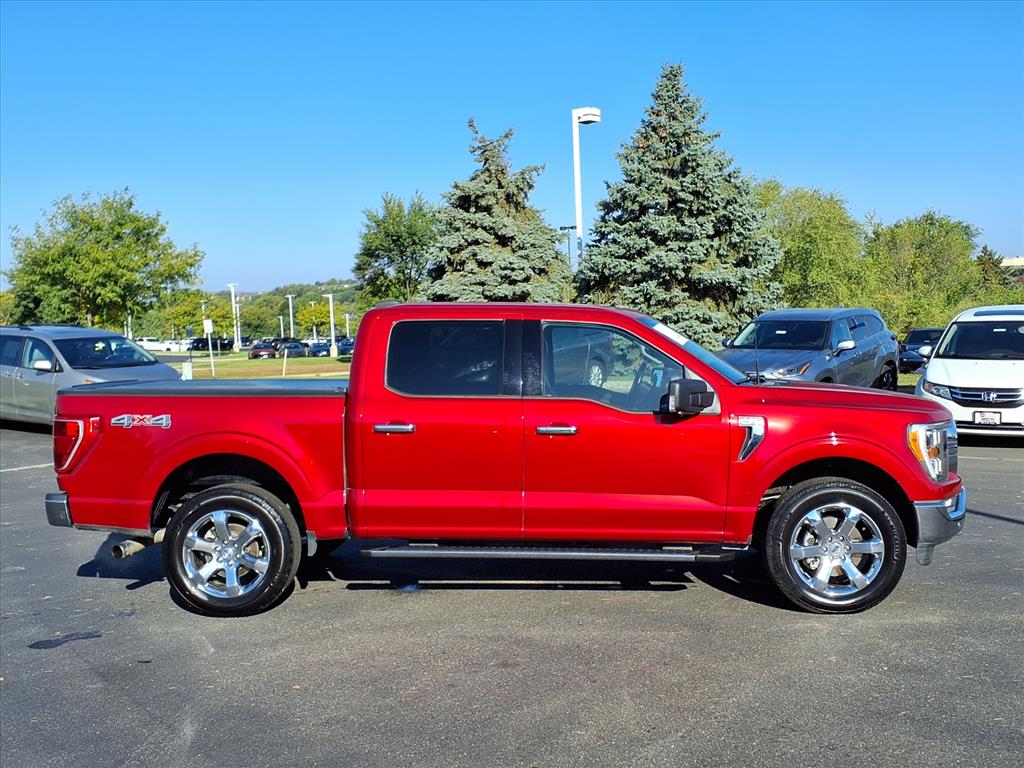Used 2021 Ford F-150 XLT with VIN 1FTEW1EP6MFC49647 for sale in Burnsville, Minnesota