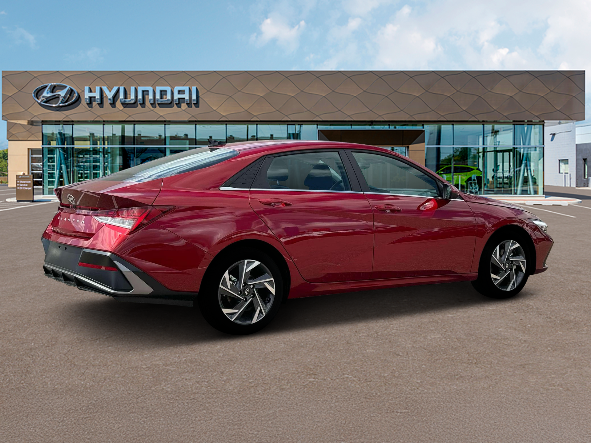 New 2025 Red Hyundai SEL Convenience image 8