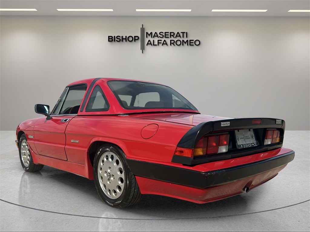 1989 Alfa Romeo Spider QUADRIFOGLIO photo 5